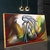 Quadro Mulher Abstrata na internet