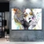 Quadro Mulher Com Flores
