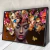 Quadro Mulher Fashion Cabelos Floridos - Quadros Decorativos Podium - A Maior Marca De Quadros Decorativos do Brasil 