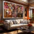 Imagem do Quadro Mulher Fashion Cabelos Floridos