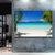 Quadro Beira Mar Azul