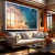 Imagem do Quadro Decorativo Mar Ondas Azuis