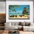 Quadro Decorativo Paisagem Barcos Sobre A Praia - comprar online