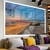 Quadro Praia Final De Tarde