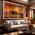 Imagem do Quadro Alefantes Da Africa Final De Tarde