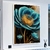 Quadro Vibrante Flor Azul na internet