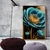 Quadro Vibrante Flor Azul - Quadros Decorativos Podium - A Maior Marca De Quadros Decorativos do Brasil 