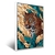 Quadro O Leoparto Floral na internet