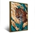 Quadro O Leoparto Floral - Quadros Decorativos Podium - A Maior Marca De Quadros Decorativos do Brasil 