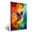 Quadro Beija Flor Abstrato na internet