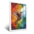 Quadro Beija Flor Abstrato - loja online