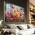 Quadro Flores De Pintura Do Campo