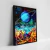 Quadro Planeta Moderno Street Art - comprar online