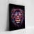 Quadro Leão Abstrato - comprar online