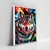 Quadro Lobo Abstrato Fashion na internet