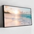Quadro Por Do Sol Azul - comprar online