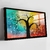 Quadro Estilo De Árvore Com Flores Brancas - loja online