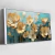 Quadro Flores 3d Golden Floral - Quadros Decorativos Podium - A Maior Marca De Quadros Decorativos do Brasil 
