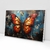 Quadro Borboleta Red Abstrata - comprar online