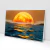 Quadro Grande Sol Abstrato - comprar online