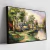 Quadro Paisagem Chales A Beira Do Lago - Quadros Decorativos Podium - A Maior Marca De Quadros Decorativos do Brasil 