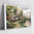 Imagem do Quadro Paisagem Chales A Beira Do Lago