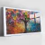 Quadro Sala Arvore Multicolor E Borboletas