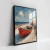 Quadro Barco Na Areia