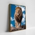 Quadro Leão Nas Pedras Ceu Azul - Quadros Decorativos Podium - A Maior Marca De Quadros Decorativos do Brasil 