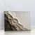 Quadro Sala Abstrato Areia 3D