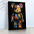 Quadro Sala Bearbrick Street Art