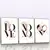 Quadro Trio Sala Love Minimalista