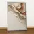Quadro Sala Abstrato Areia 3D - comprar online