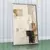 Quadro Sala Abstrato Bege e Preto - comprar online