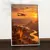 Quadro Casa de Praia Avião Sunset - comprar online