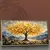 Quadro Sala Árvore Gold Montanhas - loja online