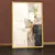 Imagem do Quadro Sala Abstrato Bege e Preto