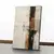 Imagem do Quadro Sala Abstrato Bege e Marrom
