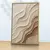 Imagem do Quadro Sala Abstrato Areia 3D