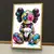 Quadro Sala Pop Art Boneco Grafite