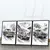 Quadro Trio Sala Carro Vintage Preto na internet