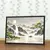 Quadro Sala Paisagem Oriental Cascata na internet