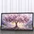 Quadro Sala Árvore Flores Lilás na internet