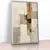 Quadro Sala Abstrato Bege Gold - comprar online