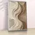 Quadro Sala Abstrato Areia 3D - comprar online