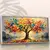 Quadro Sala Árvore Colorida Luxo - comprar online