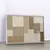 Quadro Sala Abstrato Textura Neutra - comprar online