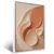 Quadro Sala Abstrato Terracota 3D - comprar online