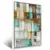 Quadro Sala Abstrato Turquesa Gold - comprar online