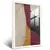 Quadro Sala Abstrato Terracota Nude - comprar online